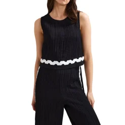 Audrey Scallop Detail Jumpsuit