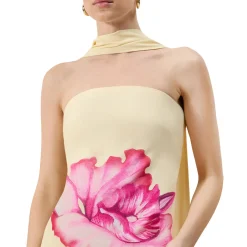 Aurora Floral Off The Shoulder Dress