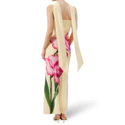 Aurora Floral Off The Shoulder Dress