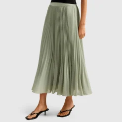 Hot FOREVER NEW Aurora Pleated Skirt