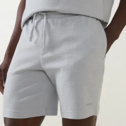 Fashion HUGO Austin Logo Drawstring Lounge Shorts