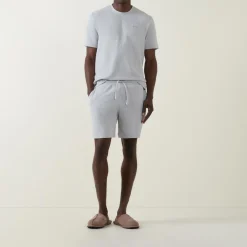 Fashion HUGO Austin Logo Drawstring Lounge Shorts