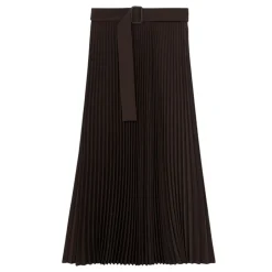 Hot REISS Ava Belted Pleated Skirt