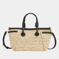 Aylin Mini Straw Tote Bag