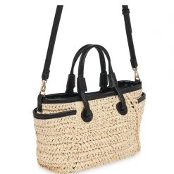 Aylin Mini Straw Tote Bag