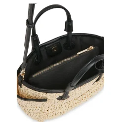 Aylin Mini Straw Tote Bag