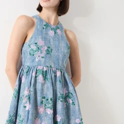 Best SISTER JANE Azul Embellished Denim Mini Dress