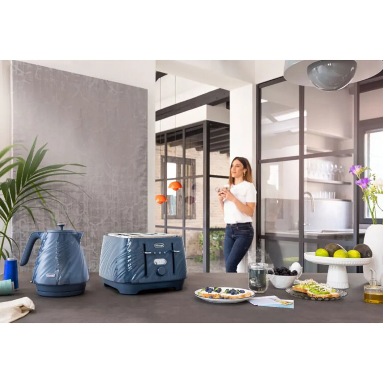 Ballerina Seta Toaster Blue