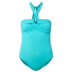 New SEAFOLLY Bandeau Halter Swimsuit