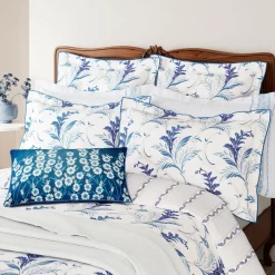 Outlet V&A Baroque Duvet Set Indigo Blue