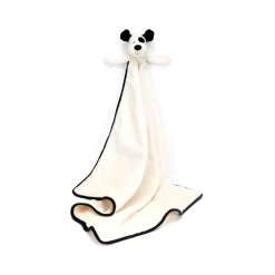 Hot JELLYCAT Bashful Black & Cream Puppy Blanket