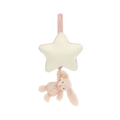 Bashful Blush Bunny Musical Pull