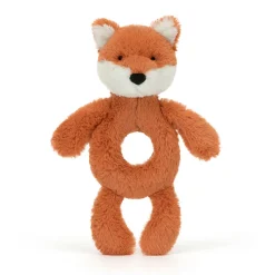 Bashful Fox Cub Ring Rattle 18cm