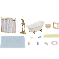 New SYLVANIAN FAMILIES Bath & Shower Set