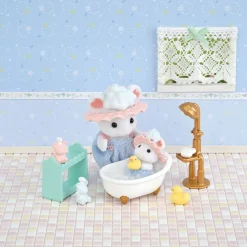 Outlet SYLVANIAN FAMILIES Bath Time Bubble Siblings Set