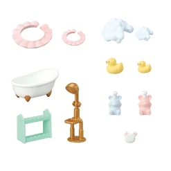 Outlet SYLVANIAN FAMILIES Bath Time Bubble Siblings Set