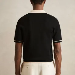 Hot REISS Baxter Tipped Zip-Through Casual Shirt