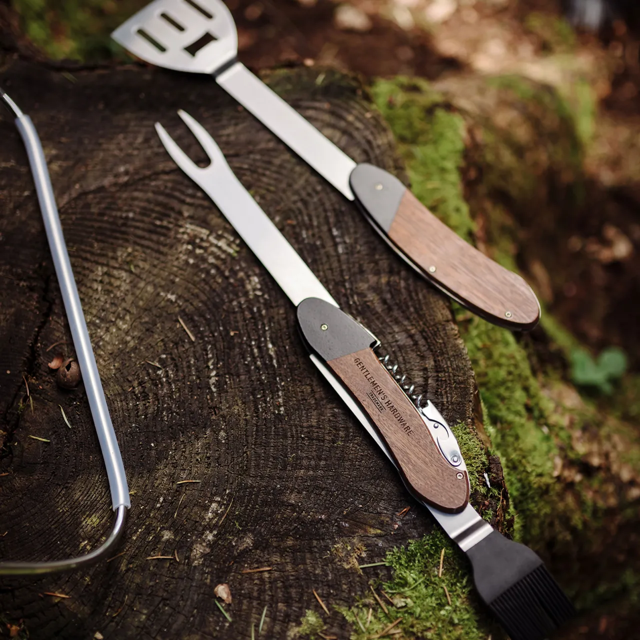 Clearance GENTLEMAN'S HARDWARE BBQ Multi-Tool Wood