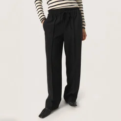 Hot SOAKED IN LUXURY Bea Mid-Rise Wide Leg Trousers