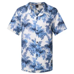 New BOSS Beach Print Shirt