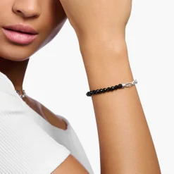 Bead and Chain Link Bracelet