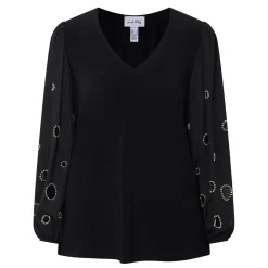 Sale JOSEPH RIBKOFF Bead Embellished Blouse