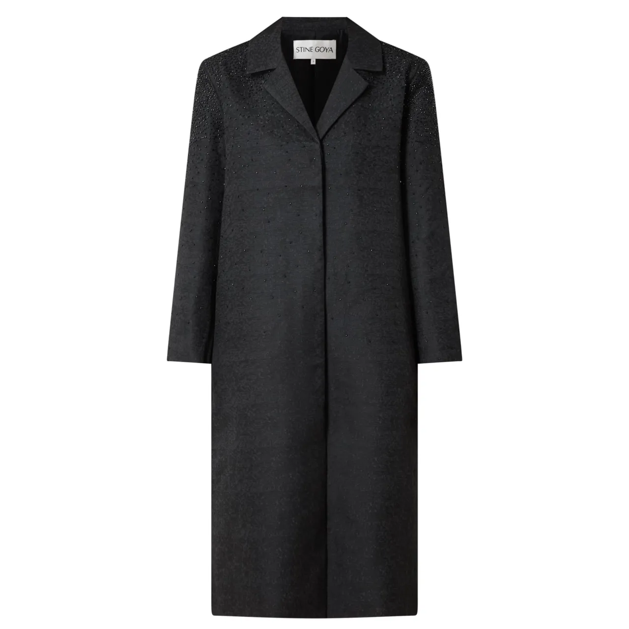 Discount STINE GOYA Beaded Jacquard Coat