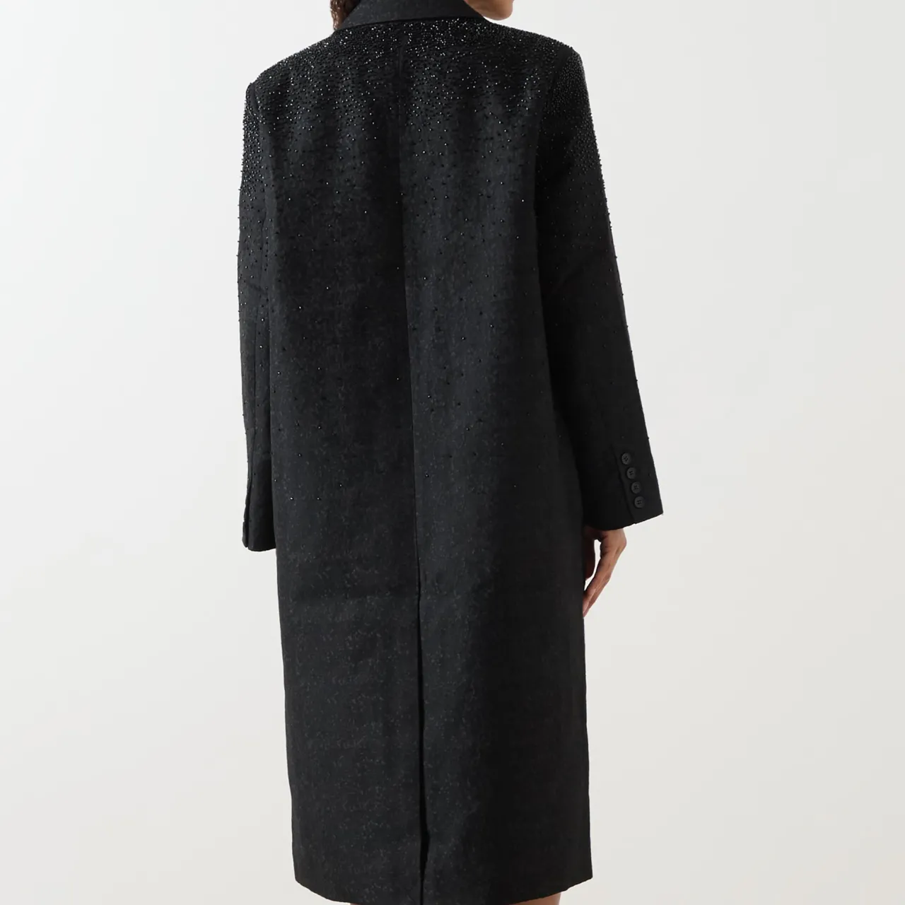 Discount STINE GOYA Beaded Jacquard Coat