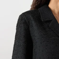 Discount STINE GOYA Beaded Jacquard Coat