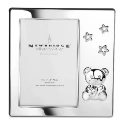 Sale NEWBRIDGE SILVERWARE Bear & Star Baby Photo Frame