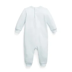 Best POLO RALPH LAUREN Bear Logo Coveralls 1-9 Months