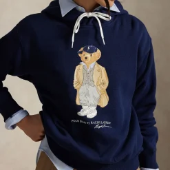Outlet POLO RALPH LAUREN Bear Logo Drawstring Hoodie