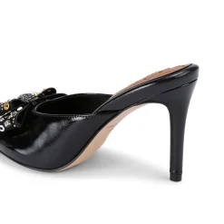 Belgravia Studded Bow Mules