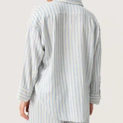Hot SOAKED IN LUXURY Belira Striped Shirt