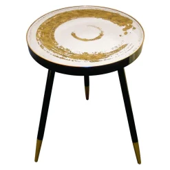 Bellatrix Swirl Pattern Side Table
