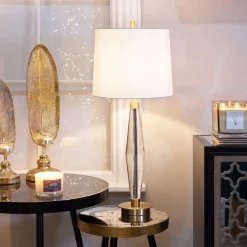 Bellatrix Swirl Pattern Side Table