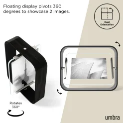 Best UMBRA Bellwood Desk Frame 19 x 5