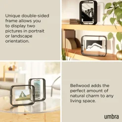 Best UMBRA Bellwood Desk Frame 19 x 5