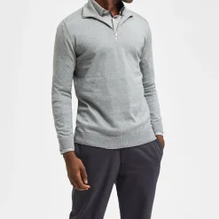 New SELECTED HOMME Berg Half-Zip Sweater