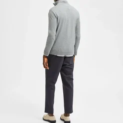 New SELECTED HOMME Berg Half-Zip Sweater