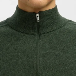 Best SELECTED HOMME Berg Half-Zip Sweater