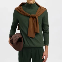 Best SELECTED HOMME Berg Half-Zip Sweater