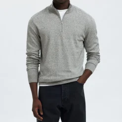 Sale SELECTED HOMME Berg Half-Zip Sweater
