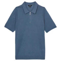 Berkley Half-Zip Knitted Polo Shirt