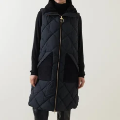 Bernice Longline Puff Gilet