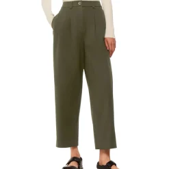 New WHISTLES Bethany Barrel Leg Trousers