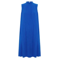 Betsie Plisse Mini Swing Dress