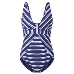 Biarritz Striped Panel Swimsuit
