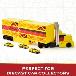 Sale FAO SCHWARZ Big Cab Auto Hauler Race Car Storage Set