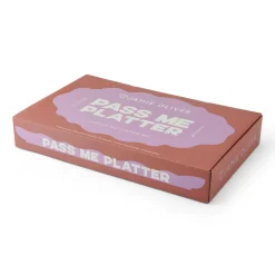 Big Love Stoneware Pass-Me Platter 35 x 20cm